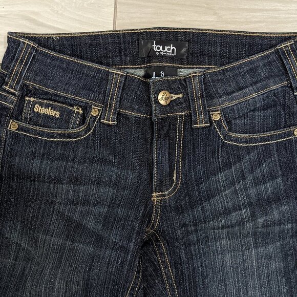 Touch NFL Steelers Boot Cut Jeans - Picture 2 of 6